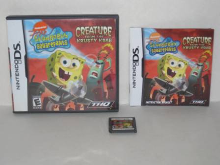 SpongeBob SquarePants: Creature from Krusty Krab (CIB) - DS Game